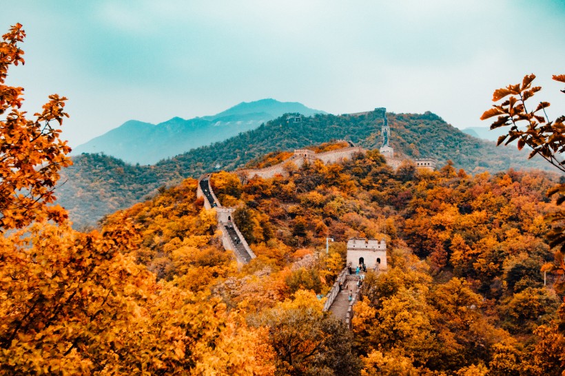中國萬裡長城圖片
