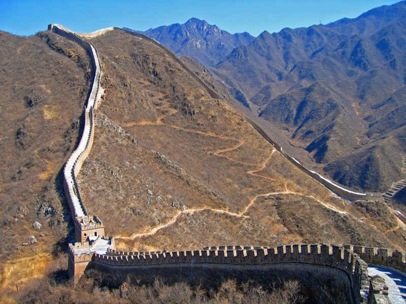 中國萬裡長城圖片